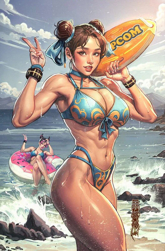 2024 STREET FIGHTER & FRIENDS SWIMSUIT SPECIAL #1 - CEDRIC POULAT COVER A NM+