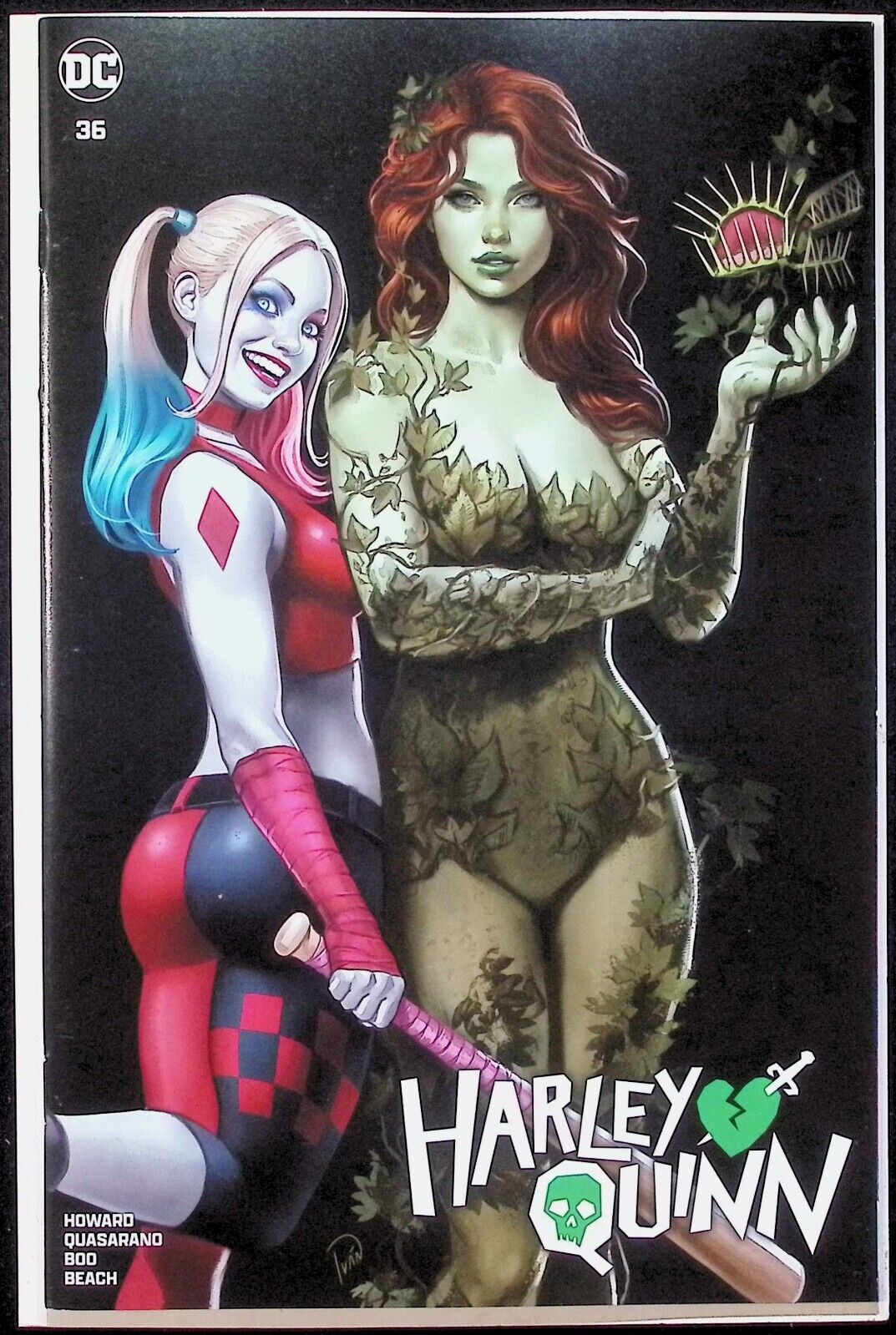 HARLEY QUINN #36 - IVAN TALAVERA TRADE VARIANT COVER A LTD 3000 NM+