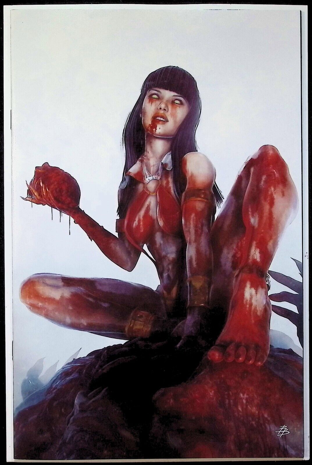 VAMPIRELLA DARK REFLECTIONS #1 - BARENDS VIRGIN VARIANT COVER B LTD 333