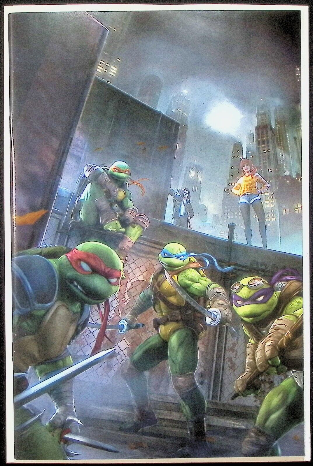 TEENAGE MUTANT NINJA TURTLES ALPHA #1 - TIAGO DA SILVA COVER A 500 NM+