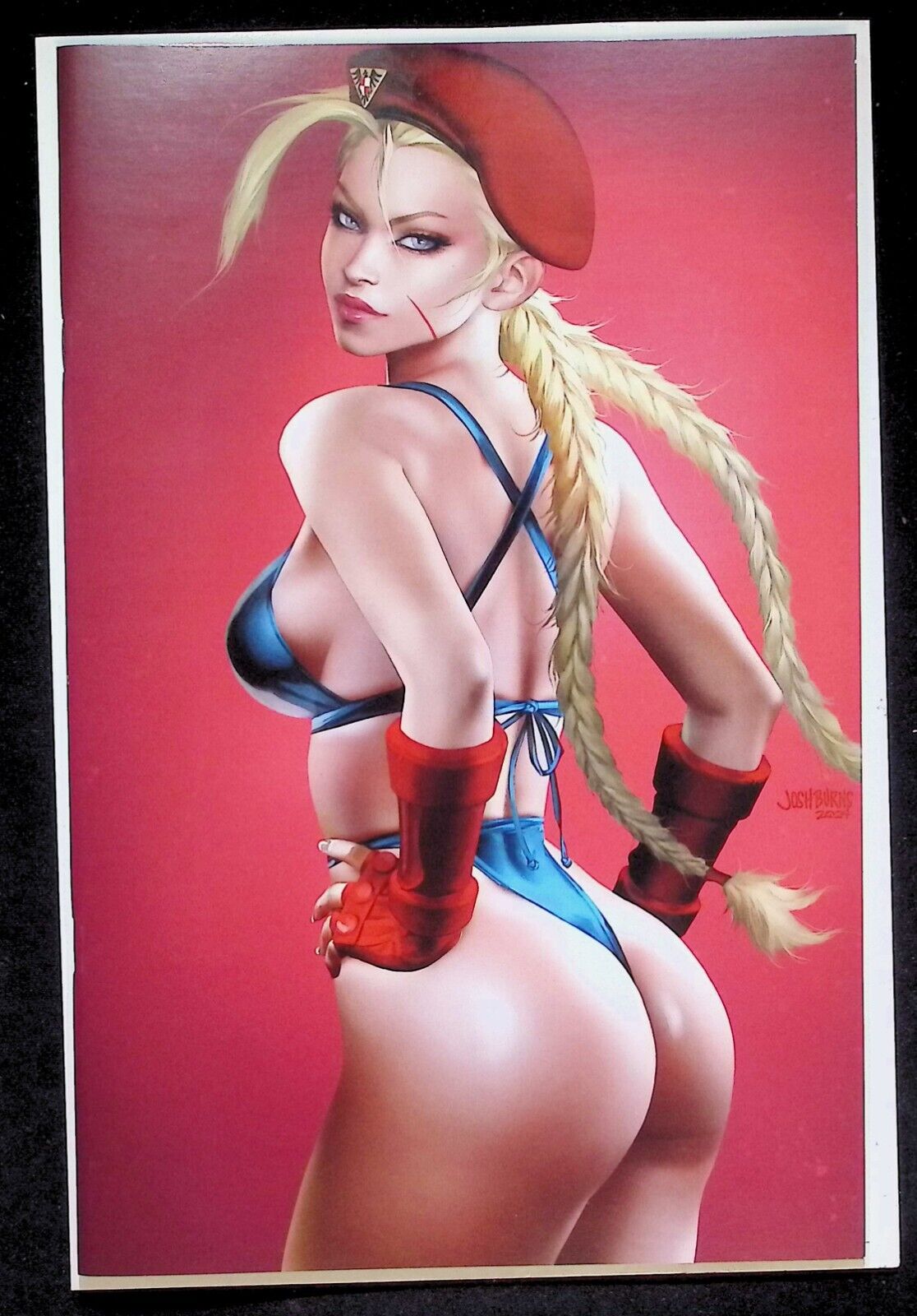 2024 STREET FIGHTER & FRIENDS SWIMSUIT SPECIAL #1 - JOSH BURNS COVER B NM+