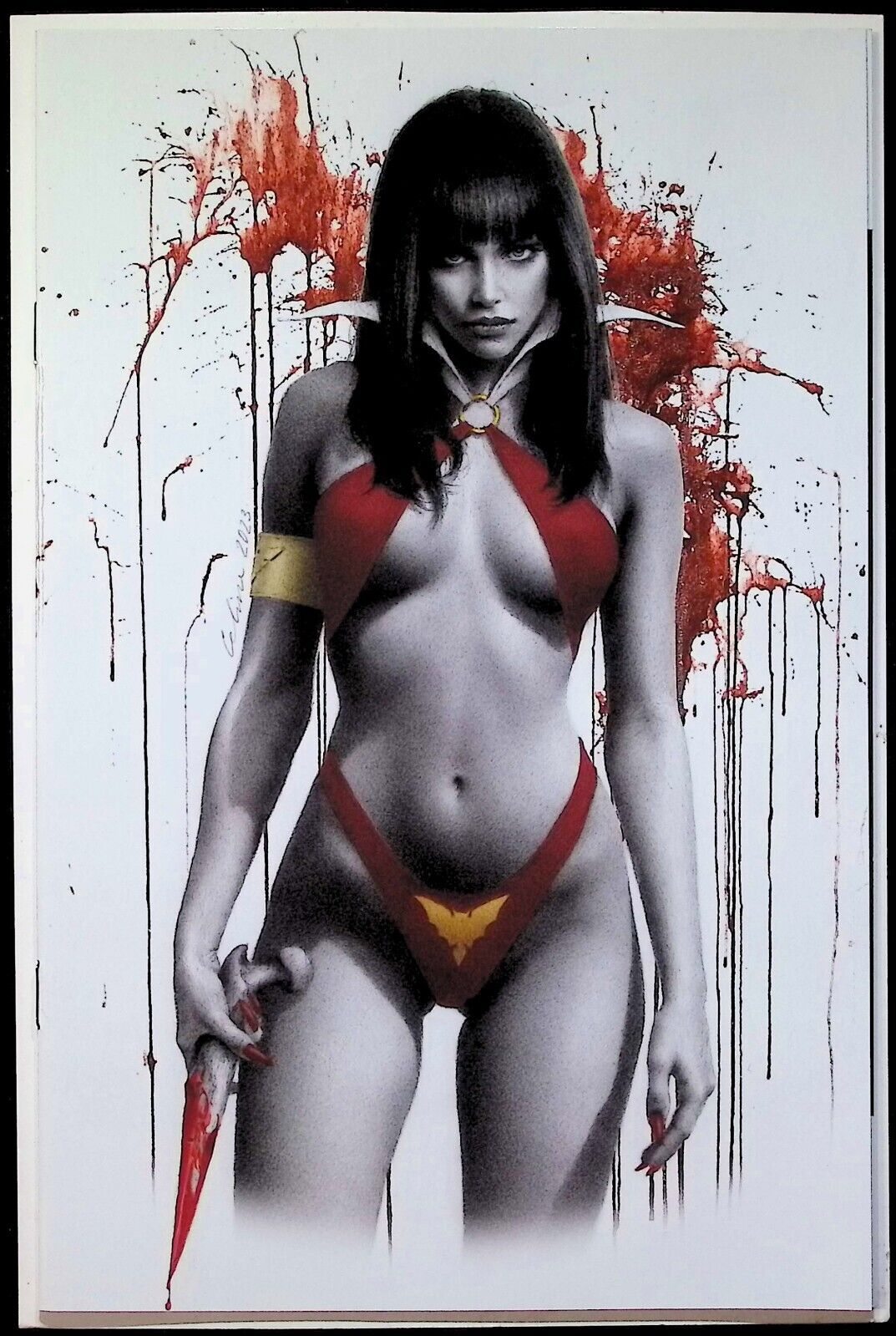 VAMPIRELLA DRACULA RAGE #5 - CELINA VIRGIN VARIANT COVER B LTD 333