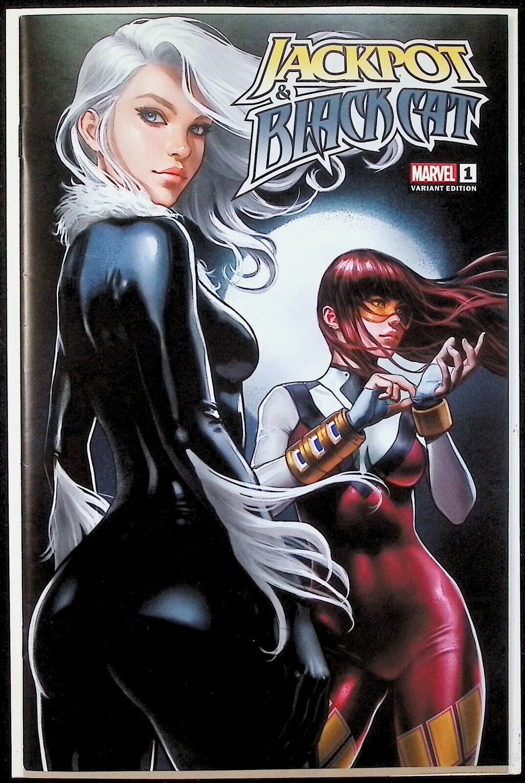 JACKPOT & BLACK CAT #1 - IVAN TALAVERA TRADE VARIANT MARVEL 2024 NM+