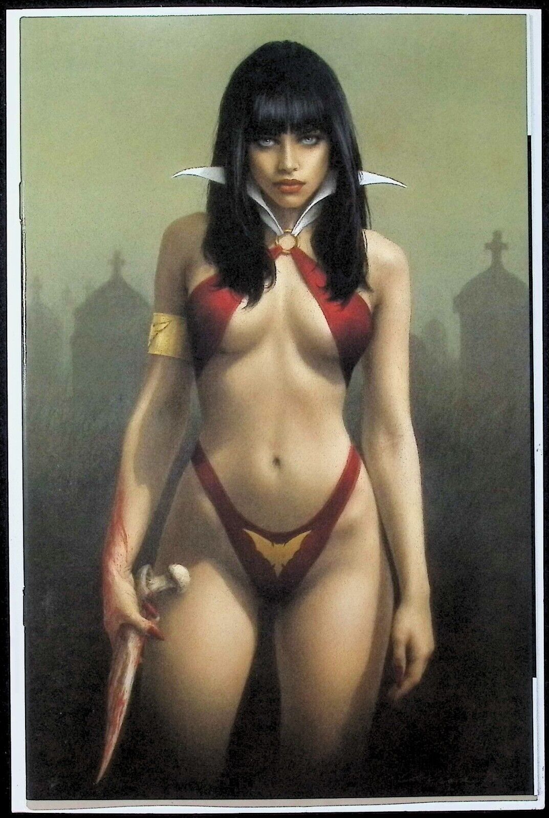 VAMPIRELLA DRACULA RAGE #5 - CELINA VIRGIN VARIANT COVER A LTD 500