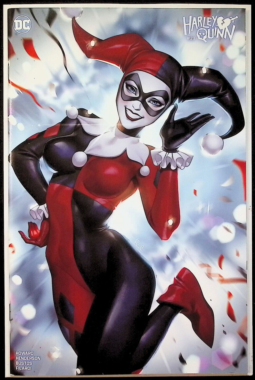 HARLEY QUINN #38 - R1C0 VIRGIN VARIANT HOMAGE EXCLUSIVE NM+