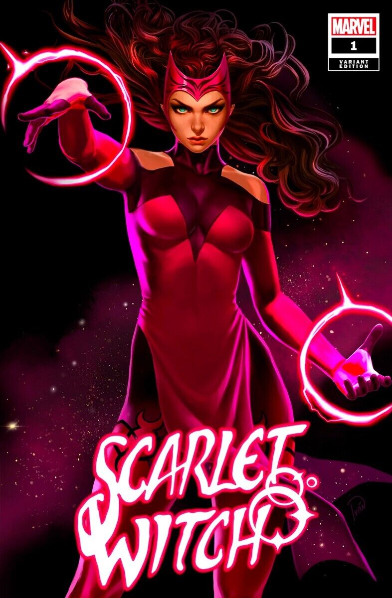 SCARLET WITCH #1 - IVAN TALAVERA TRADE VARIANT MARVEL 2024 NM+