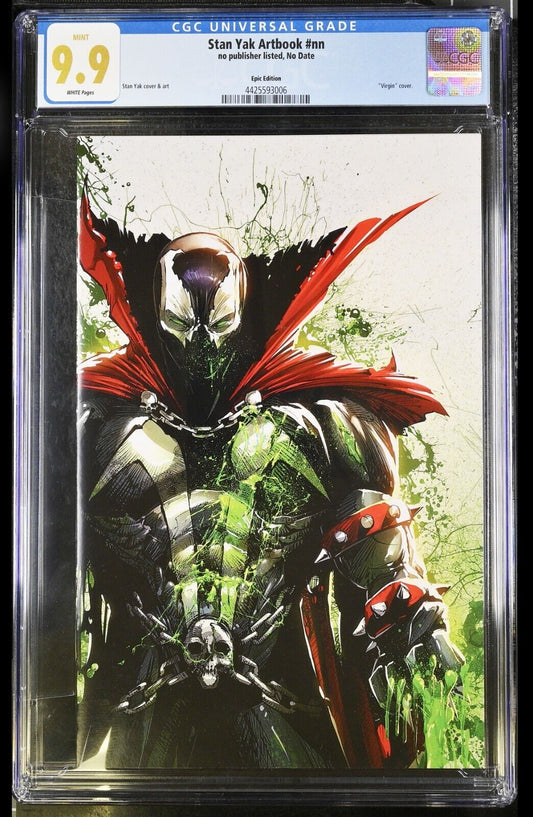 COSPLAY WARS PREVIEW - STAN YAK VIRGIN SPAWN EDITION LTD 50 +COA CGC 9.9