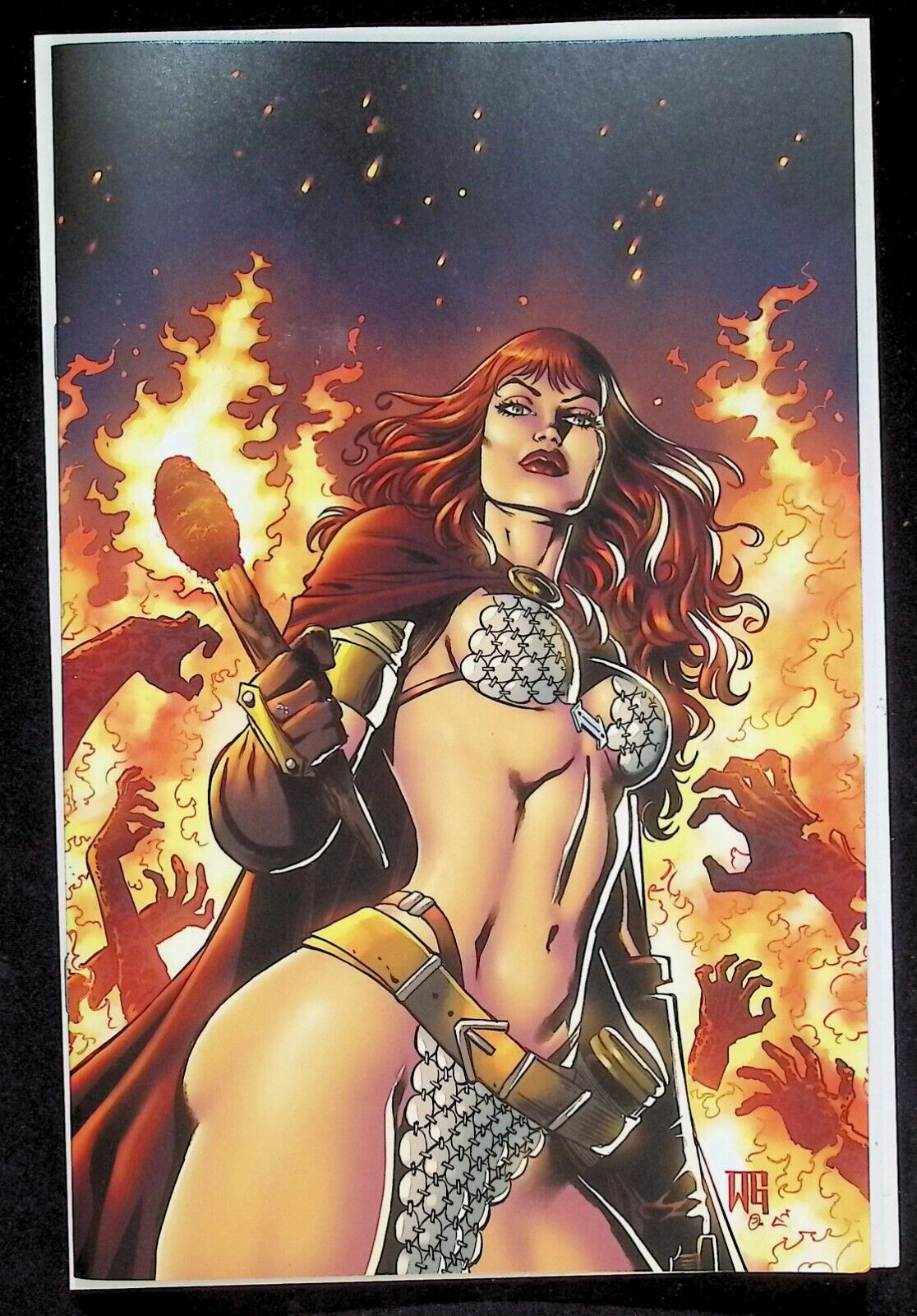 RED SONJA #16 - GEOVANNI VIRGIN VARIANT 2024 RATIO 1:15 NM+