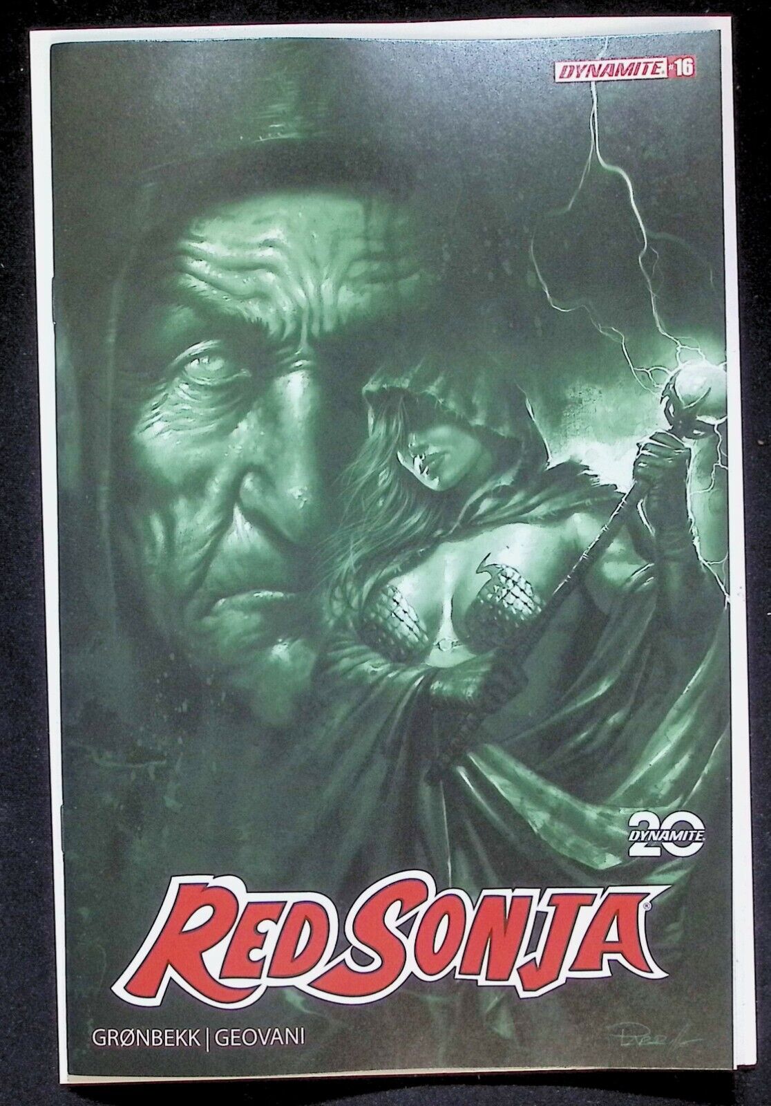 RED SONJA #16 - LUCIO PARRILLO TRADE VARIANT ULTRAVIOLET 2024 RATIO 1:10 NM+