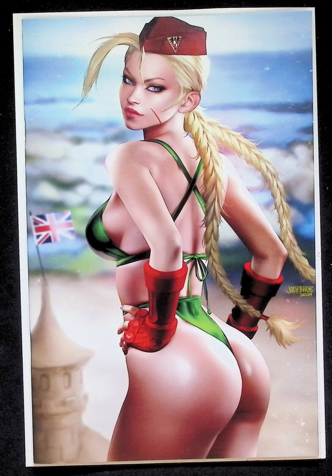 2024 STREET FIGHTER & FRIENDS SWIMSUIT SPECIAL #1 - JOSH BURNS COVER A NM+