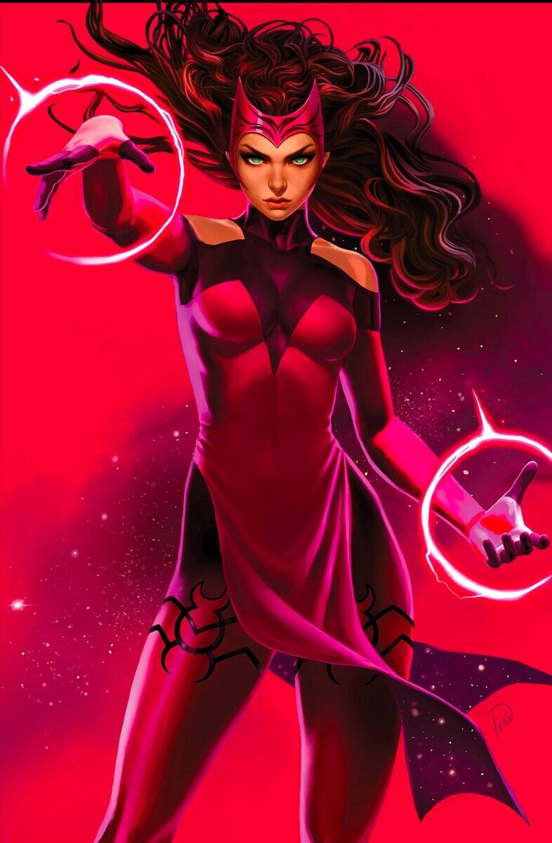 SCARLET WITCH #1 - IVAN TALAVERA VIRGIN VARIANT MARVEL 2024 NM+