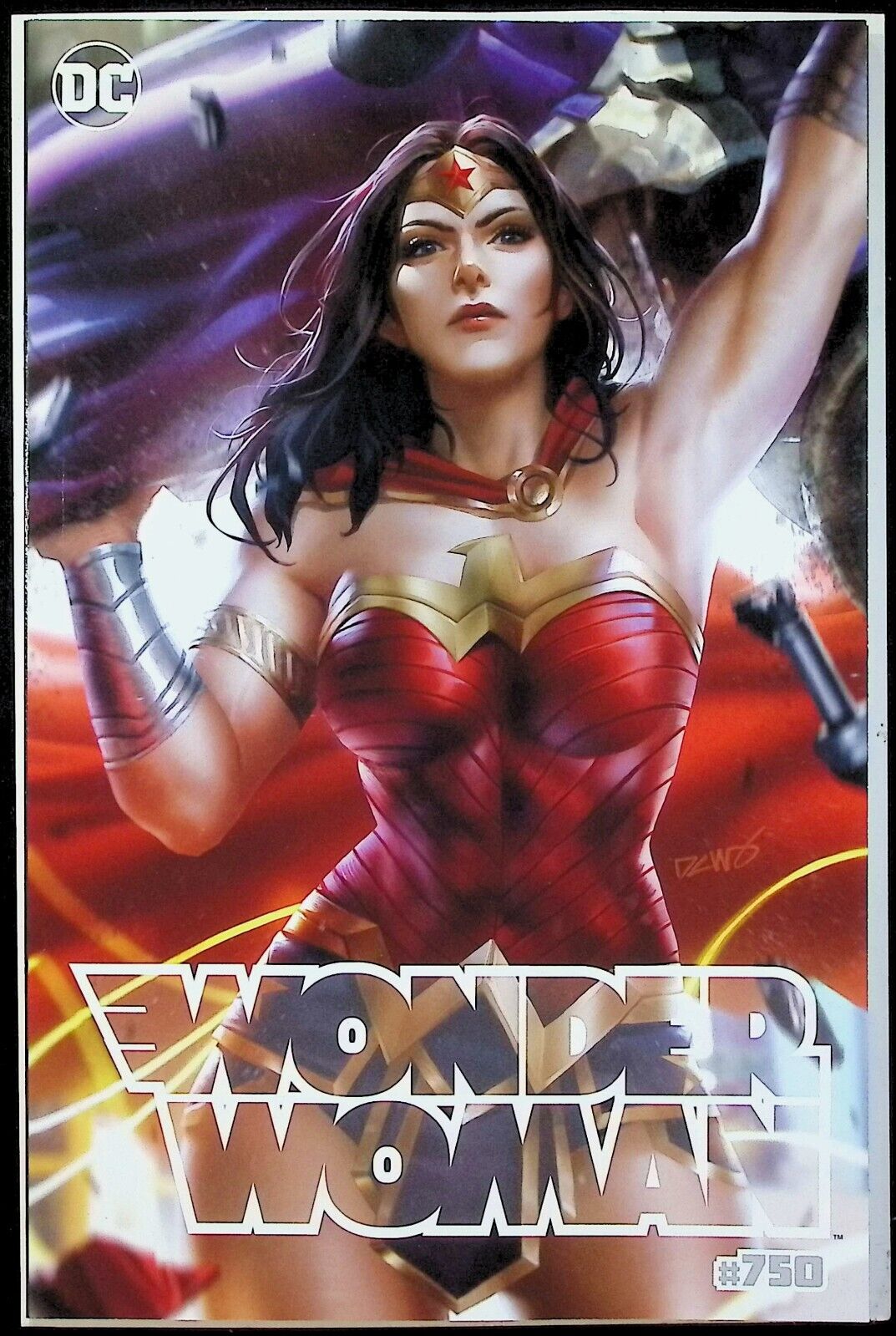 WONDER WOMAN #750 - DERRICK CHEW TRADE VARIANT 🔑KEY DC COMICS 2020 NM+