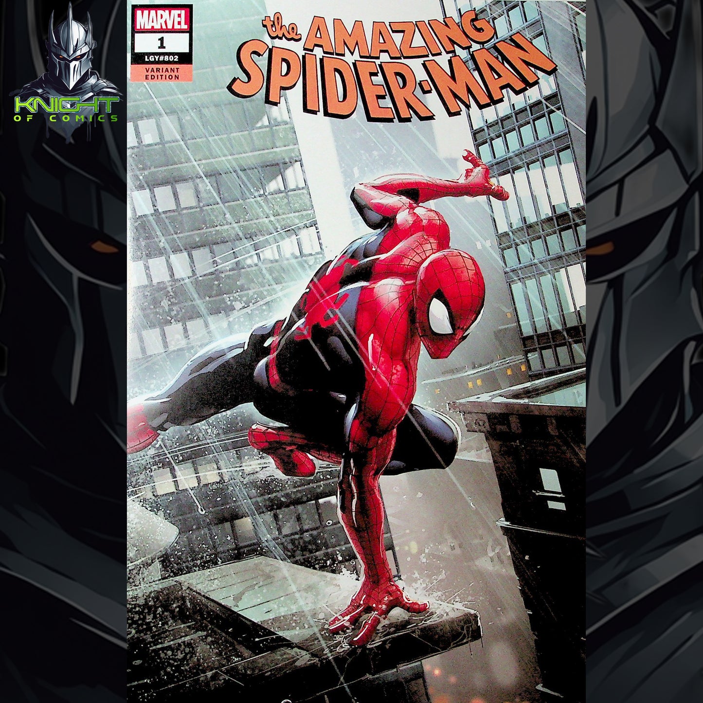 AMAZING SPIDER-MAN #1 - CLAYTON CRAIN TRADE VARIANT 🔑 KEY MARVEL 2018 NM+