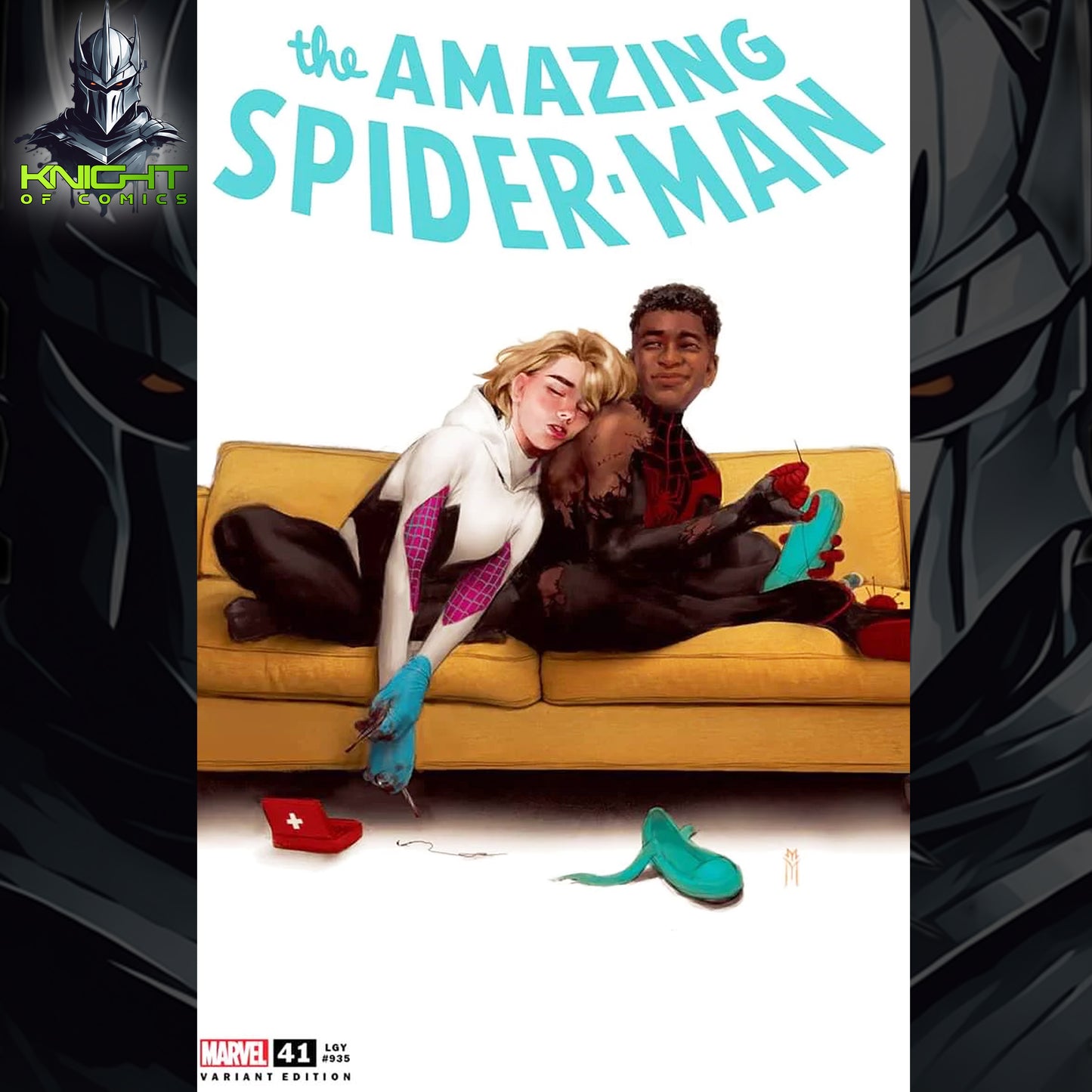 AMAZING SPIDER-MAN #41 - MIGUEL MERCADO VARIANT EXCLUSIVE