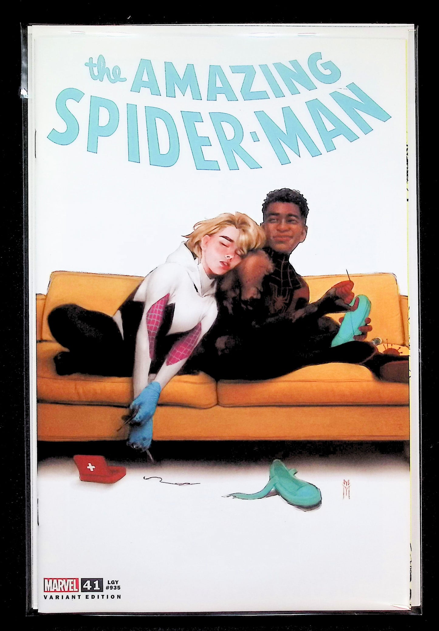 AMAZING SPIDER-MAN #41 - MIGUEL MERCADO VARIANT EXCLUSIVE