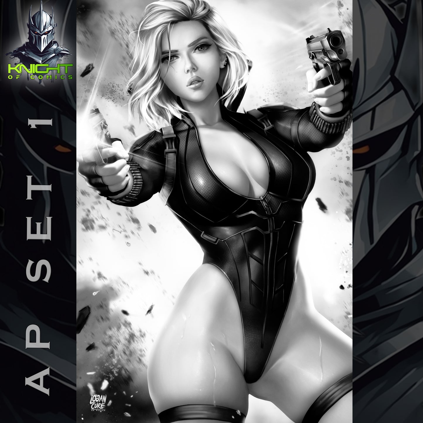 WAIFU CHRONICLES #1 - AFTERMATH ASSASSIN by Logan Cure AP COVERS LIMITED TO 5 (WITH TOPLOADERS)