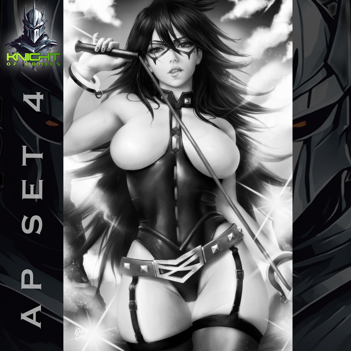 WAIFU CHRONICLES #1 - LADY OF THE NIGHT by Logan Cure AP COVERS LIMITED TO 5 (WITH TOPLOADERS)