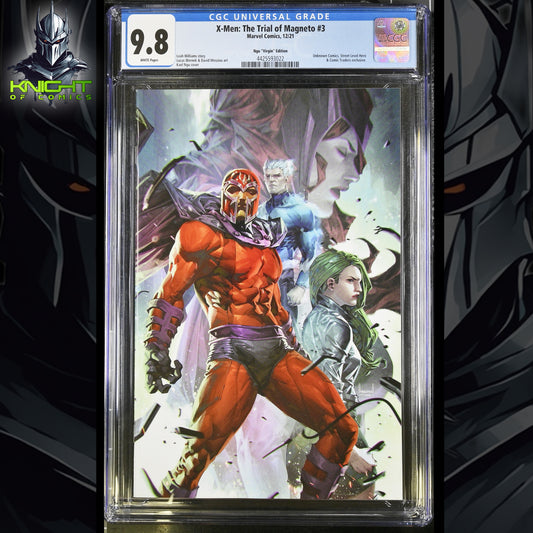 X-MEN: THE TRIAL OF MAGNETO #1 - KAEL NGU VIRGIN VARIANT MARVEL 2021 CGC 9.8