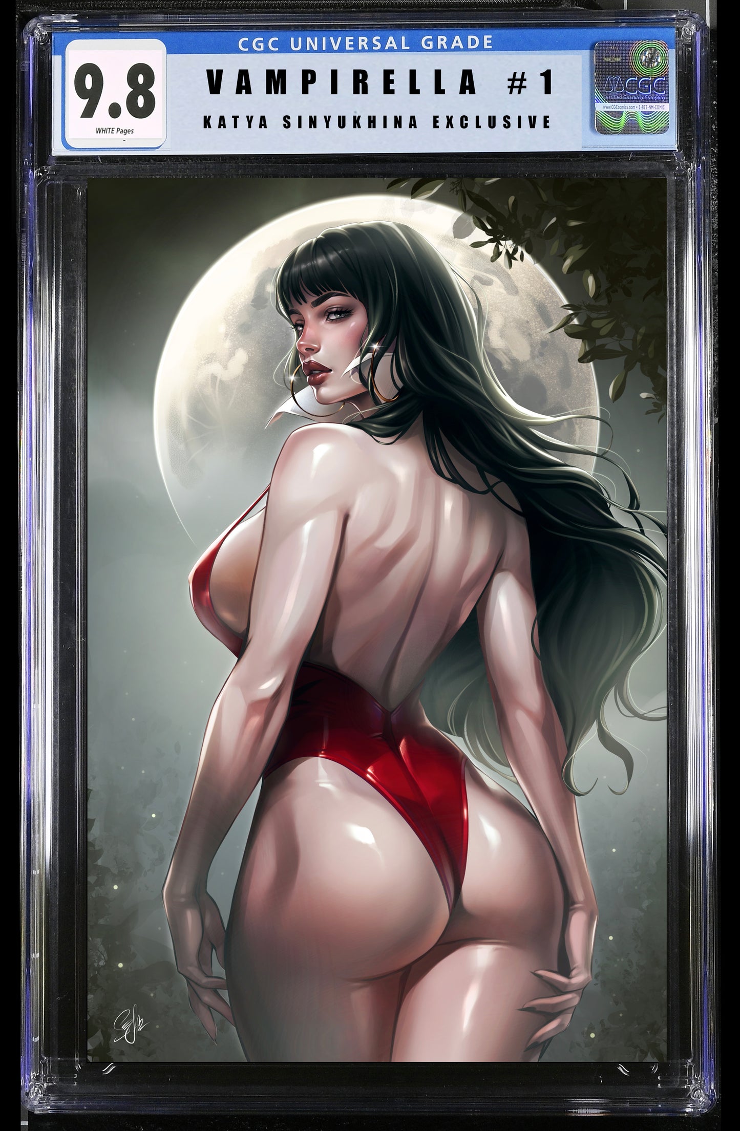 VAMPIRELLA #1 - KATYA SINYUKHINA VIRGIN VARIANT C2E2 2025 EXCLUSIVE COVER A - PRESALE 04/11