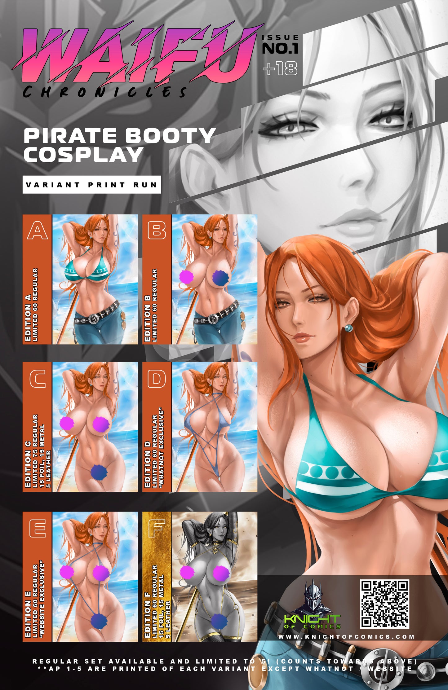 WAIFU CHRONICLES #1 - PIRATE BOOTY COSPLAY by Wtparadise