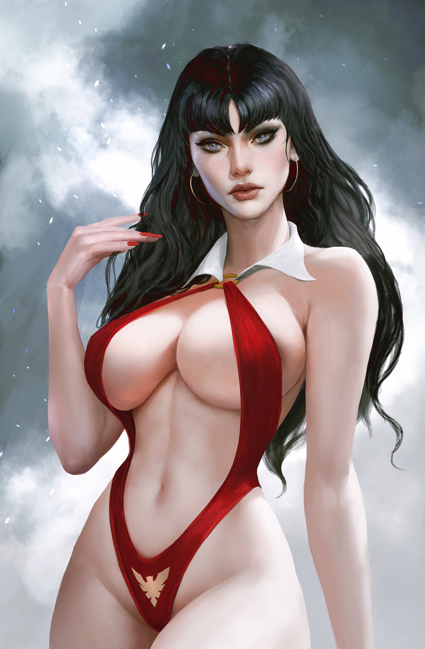 VAMPIRELLA #1 - JUSTINE FLORENTINO VIRGIN VARIANT C2E2 2025 EXCLUSIVE SET OF TWO - PRESALE 04/11