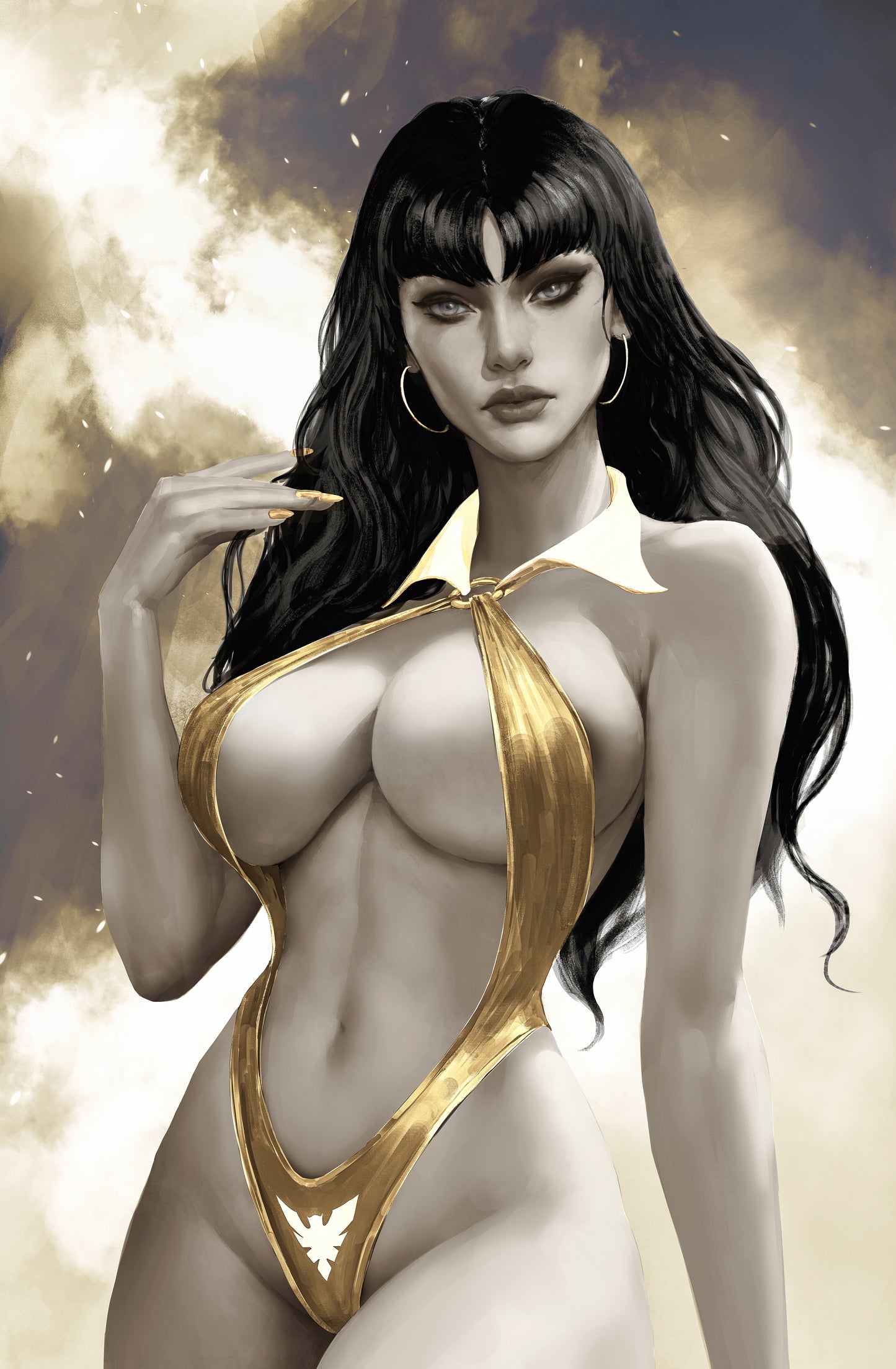 VAMPIRELLA #1 - JUSTINE FLORENTINO VIRGIN VARIANT C2E2 2025 EXCLUSIVE SET OF TWO - PRESALE 04/11