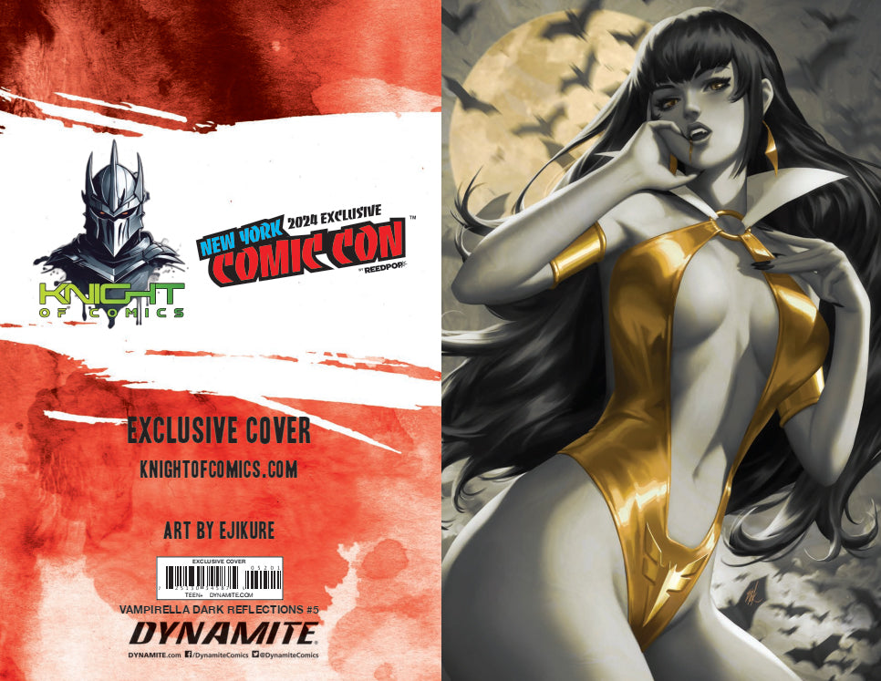 VAMPIRELLA DARK REFLECTIONS #5 - EJIKURE VIRGIN NYCC 2024 EXCLUSIVE +COA