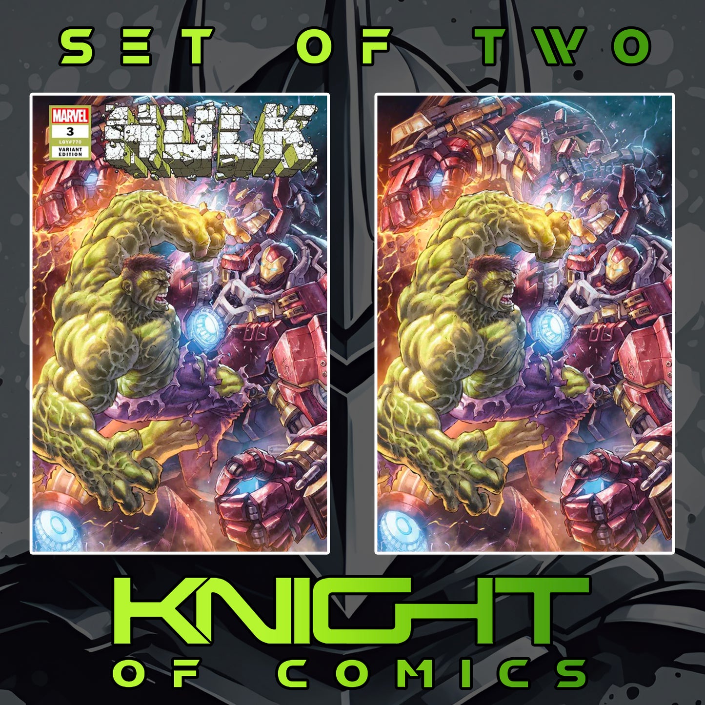 HULK #3 - ALAN QUAH VARIANT EXCLUSIVE