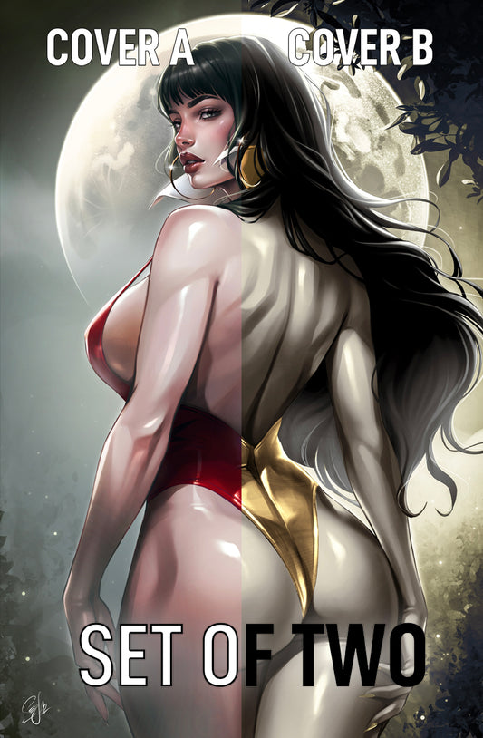 VAMPIRELLA #1 - KATYA SINYUKHINA VIRGIN VARIANT C2E2 2025 EXCLUSIVE SET OF TWO - PRESALE 04/11