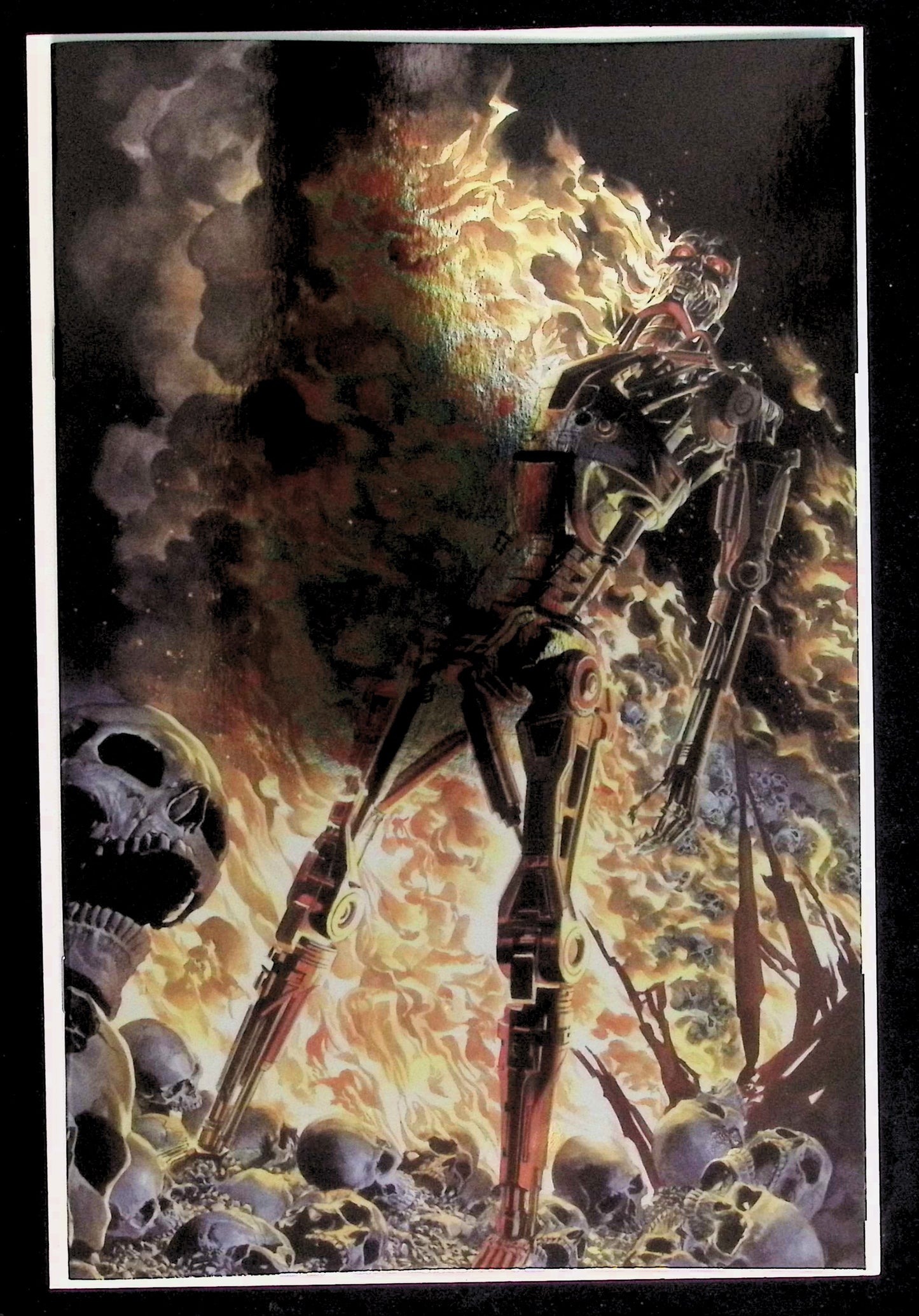 TERMINATOR #1 - ALEX ROSS RATIO 1:25 FOIL VIRGIN VARIANT NM+