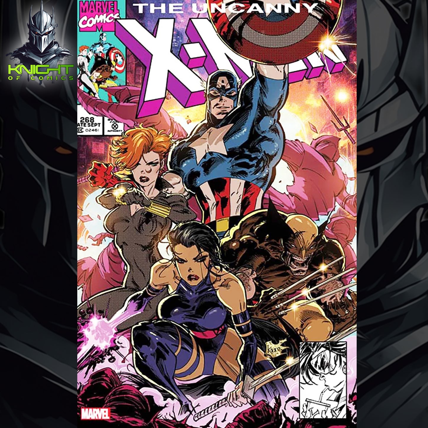 UNCANNY X-MEN #268 FACSIMILE - KAARE ANDREWS EXCLUSIVE VARIANT