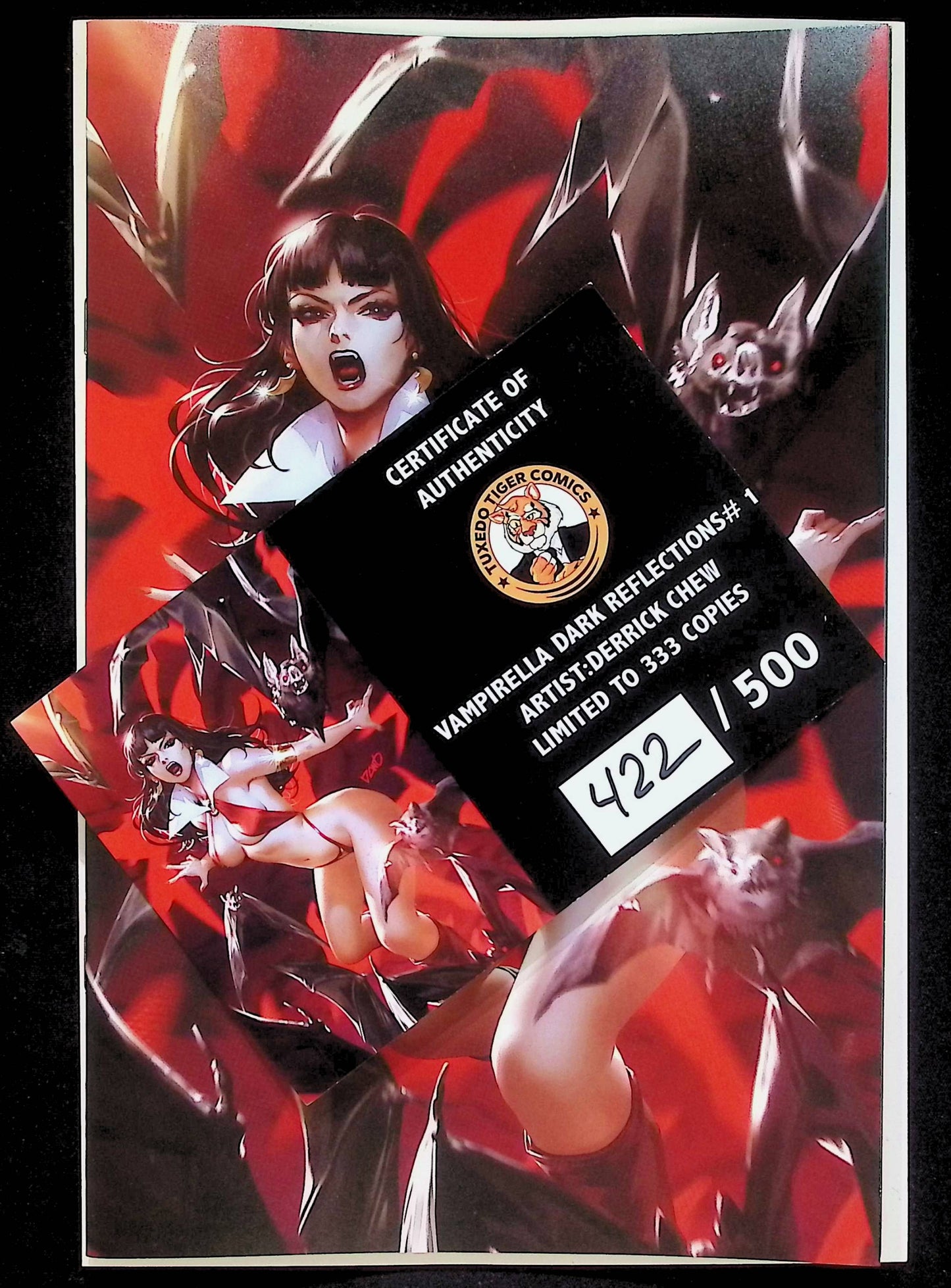 VAMPIRELLA DARK REFLECTIONS #1 - DERRICK CHEW VARIANT EXCLUSIVE