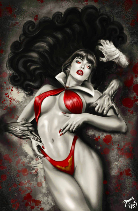 VAMPIRELLA DRACULA RAGE #5 - BRUNA SALES VIRGIN VARIANT COVER B LTD 333