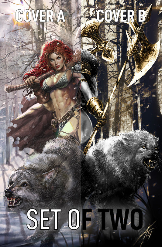 RED SONJA: DEATH AND THE DEVIL #2 - RUDY AO VIRGIN NYCC 2024 EXCLUSIVE SET OF TWO