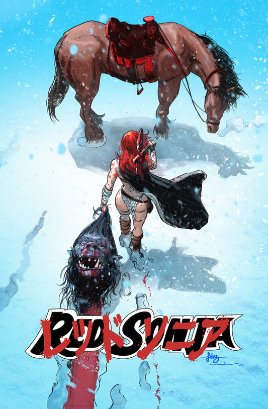 RED SONJA #17 - JAVIER FERNANDEZ & MARCIAL TOLEDANO MEGACON 2025 AKIRA HOMAGE EXCLUSIVE