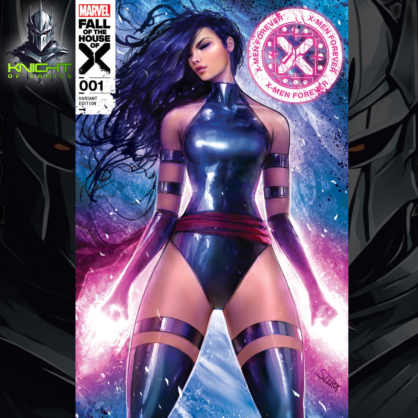 X-MEN FOREVER #1 NATHAN SZERDY VARIANT EXCLUSIVE PSYLOCKE